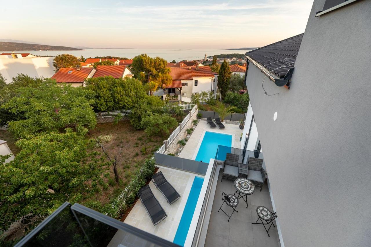 Luxury Villa Adria Apartments Krk Town Exterior photo